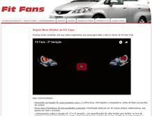 Tablet Screenshot of fitfans.com.br